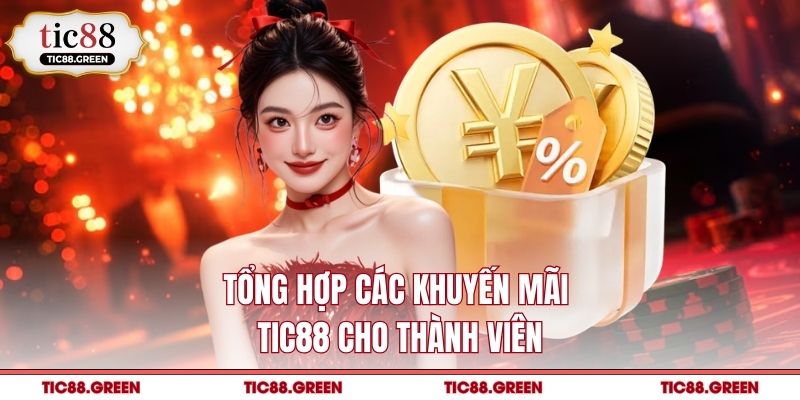 Tổng hợp các khuyến mãi TIC88 cho thành viên